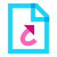 シンボリック リンク ファイル icon