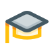 Academic cap icon