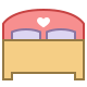 Letto matrimoniale icon