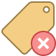 Remover etiqueta icon