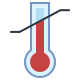 Sensível à temperatura icon