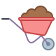 Wheelbarrow icon