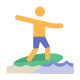 Skimboarding icon