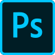Photoshop a raster graphics editor developed and published by Adobe icon