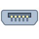 Micro-USB B icon