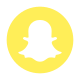 Snapchat Circled Logo icon