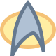 Símbolo de Star Trek Nova Geração icon