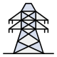 tour-électrique-externe-source-d'énergie-et-industrie-électrique-flatart-icons-lineal-color-flatarticons icon