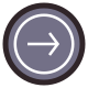 Circled Right icon