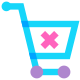 Clear Shopping Cart icon