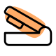 Stapler for merging documents together and management icon