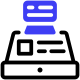 Finance and Banking cash register icon