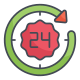 24 Hours Service icon