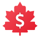 Dollar canadien icon