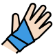 Ganze Hand icon