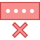 Mauvais code PIN icon