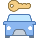 レンタカー icon