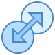 Transition Both Directions icon