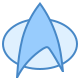 Símbolo de Star Trek Nova Geração icon