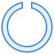 Cercle ouvert icon