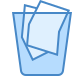 Voller Papierkorb icon