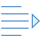 Diminuer le retrait icon