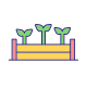 Bed With Seedlings icon