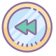 Retroceder icon