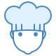 Cocinero de sexo masculino icon