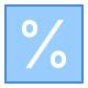 Percentuale 2 icon