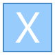 Координата X icon