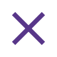 Close cross symbol for discontinued and invalid icon