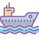 Barco de carga icon