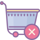 Clear Shopping Cart icon