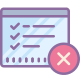 Delete Document icon