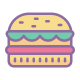 ハンバーガー icon