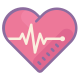 Heart with Pulse icon