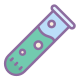 Tubo de ensaio fino icon