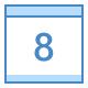 Calendar 8 icon