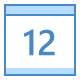 Календарь 12 icon