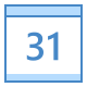 Calendar 31 icon