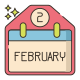 February icon