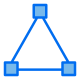 Vector Triangle icon