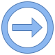 Derecha en círculo 2 icon