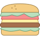 ハンバーガー icon