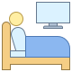 Assistir TV na cama icon
