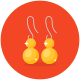 외부 귀걸이-이슬람-스매싱스톡-원형-스매싱-스톡 icon