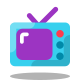 Retro TV icon