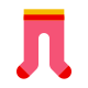 빨간 어린이의 스타킹 icon