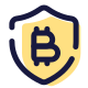 protegido por bitcoin icon